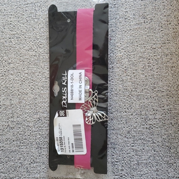 Dolls Kill Butterfly choker - Picture 3 of 5